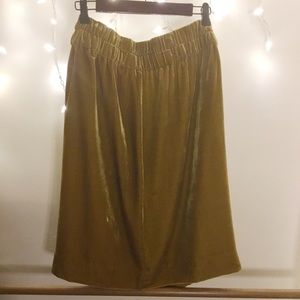 J.Crew Velvet Skirt